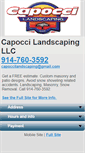 Mobile Screenshot of capoccilandscaping.com