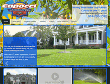 Tablet Screenshot of capoccilandscaping.com